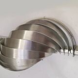 Pair of spiral wall lights 1970