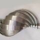 Pair of spiral wall lights 1970