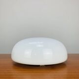 Opaline ball wall lamp made in Italy 25 cm, half sphere, vintage