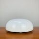 Opaline ball wall lamp made in Italy 25 cm, half sphere, vintage