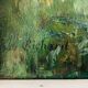 Table: oil on canvas - cows in the vicinity
