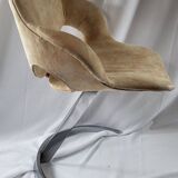 Euro Steel table and chair set 1970 Space Age