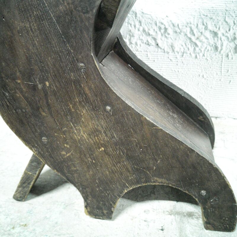 Brutalist chair