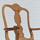 1960s, Danish design, pair of armchairs, oak wood, original very good condition