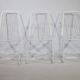 Cidue Cantilever Wire Chairs, Set of 6, 1970s