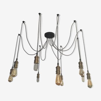 Industrial suspension 9 bulbs