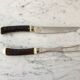 Duo of meat cutlery 70s