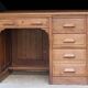 American administration desk of very fine quality (1940s-1950s).