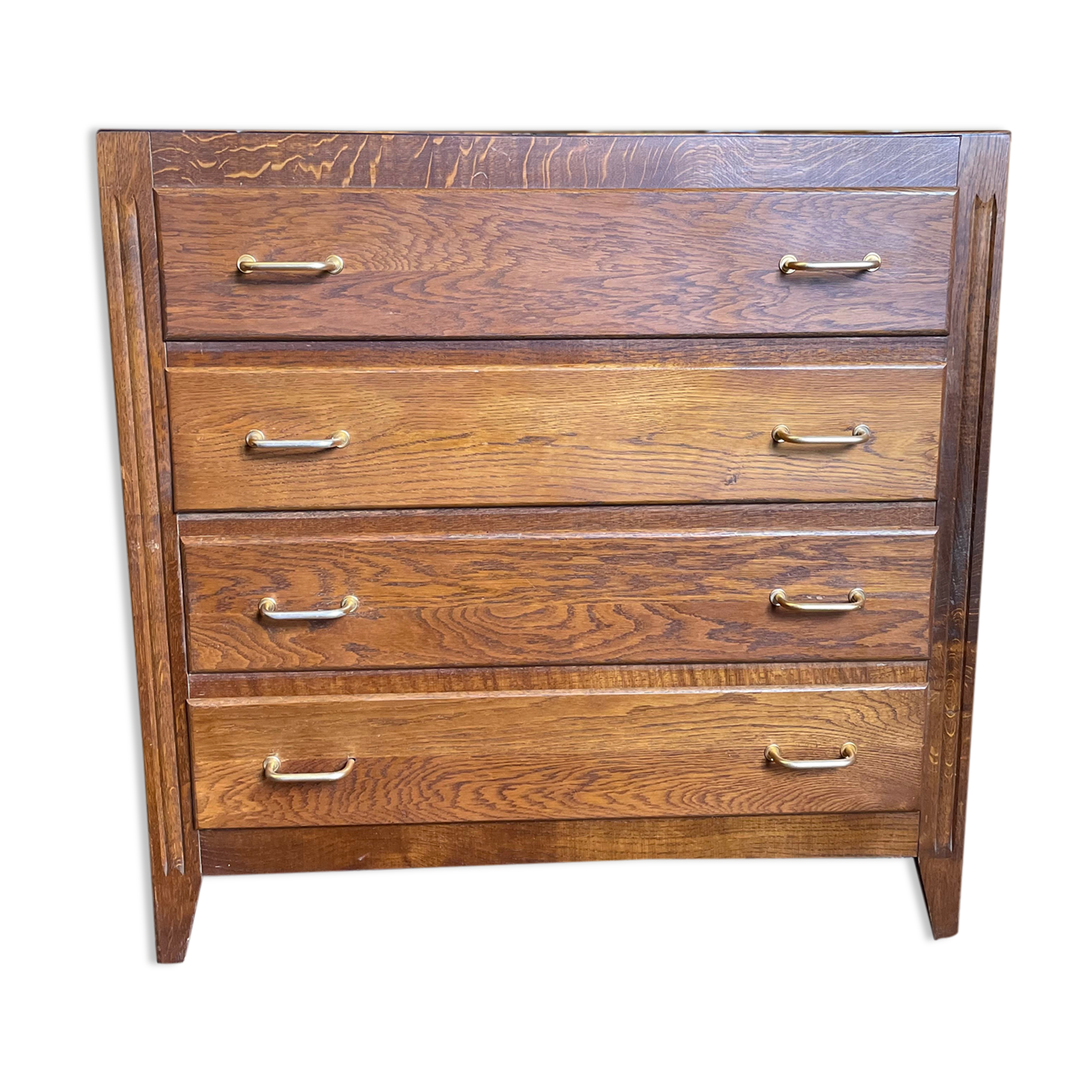 Commode en chêne vintage