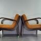 Paire de fauteuils Kropacek & Kozelka modernisme Tchèque 1947