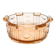 E1e art deco huta stoelzle pink bowl