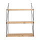 Wall shelf solid oak