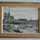 Notre Dame de Paris by Bernard Buffet 1957 framed art print