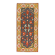 Balkan Kilim Runner Rug, Handmade Flatweave Carpet for Entryway 210 × 95 cm