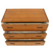 Scandinavian teak chest of drawers, Sweden, 1960