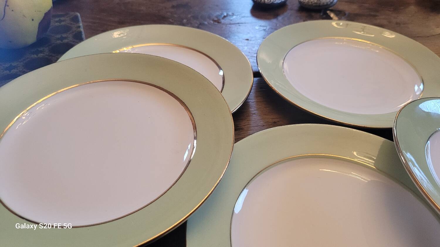 St Amand 50's dessert plates