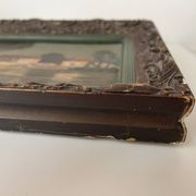 Paire de tableaux anciens
