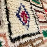 Multi color wool rug