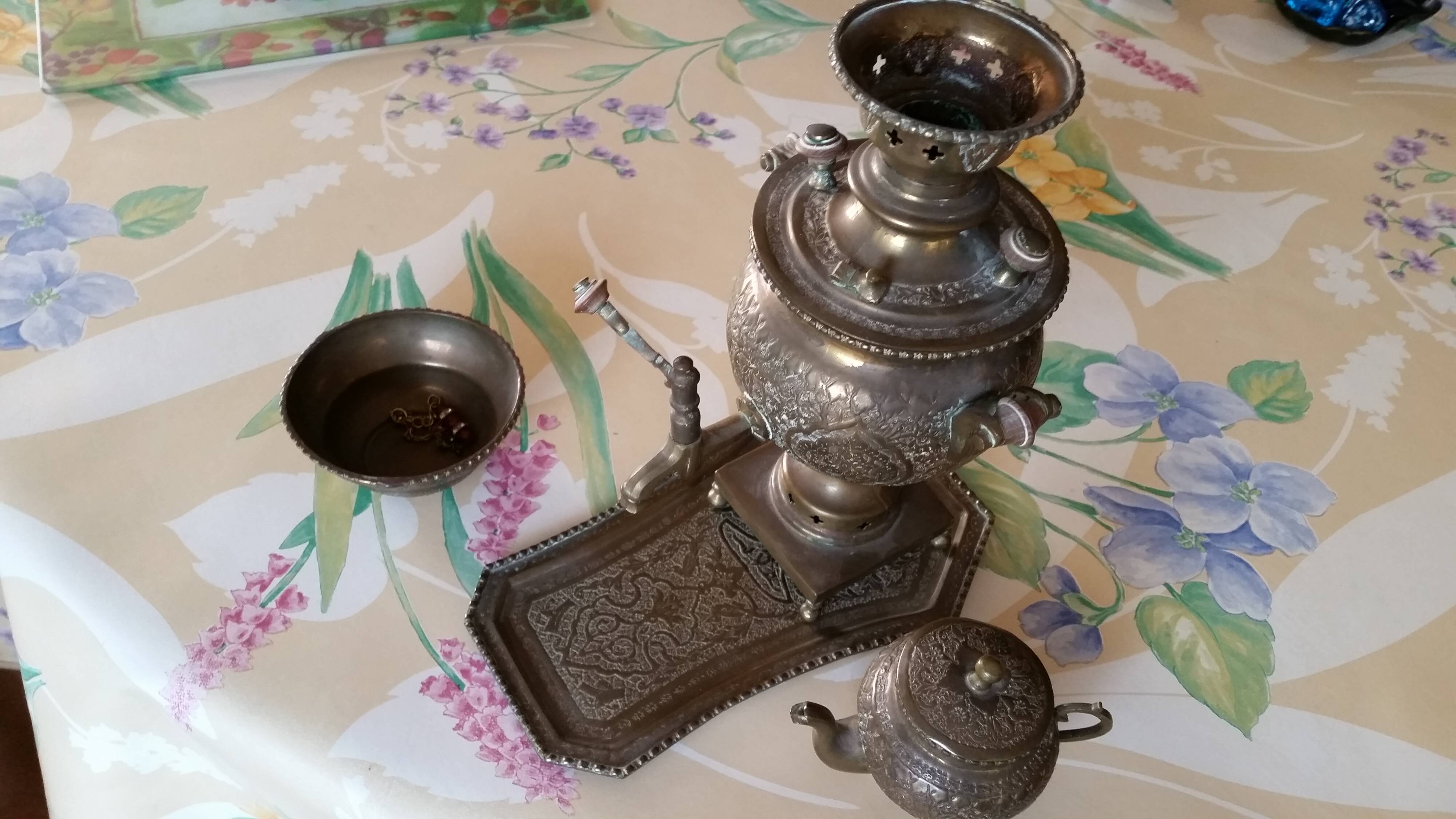Old Iranian samovar