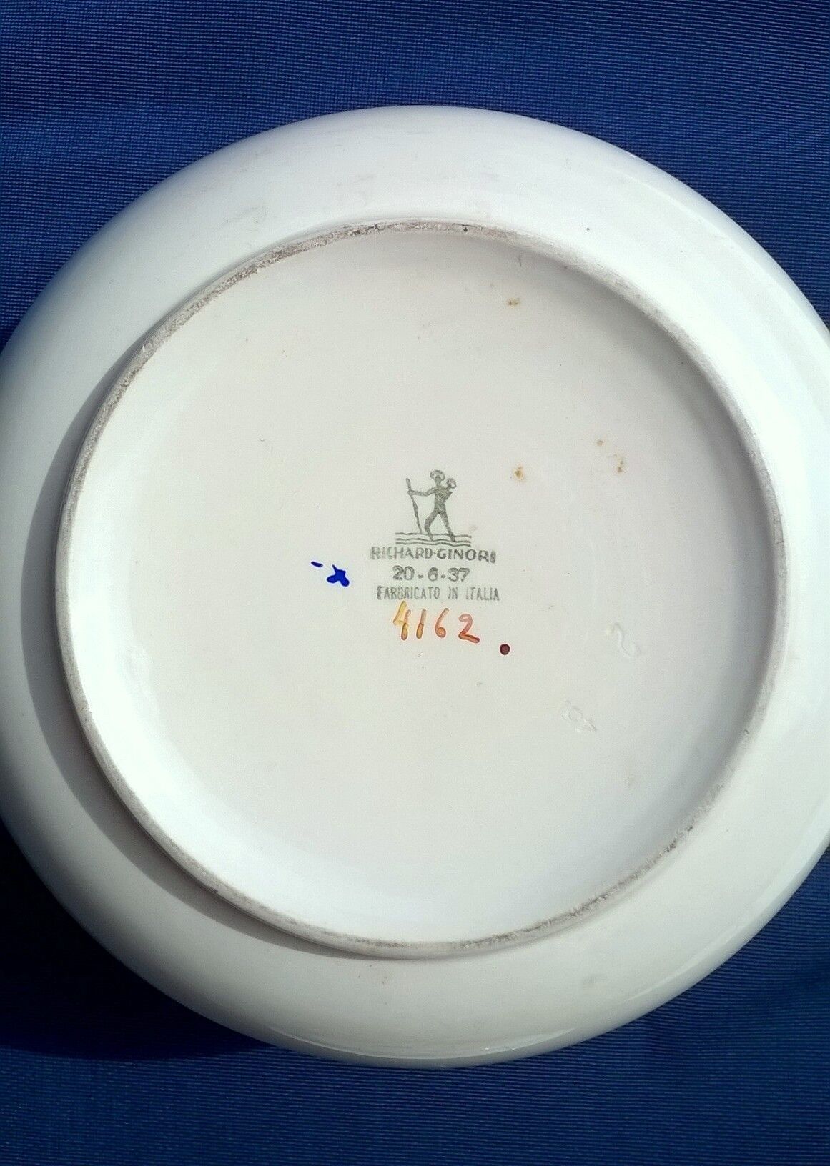 Bol à soupe par Gio Ponti fait par Richard Ginori 1937