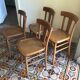 4 bistro chairs