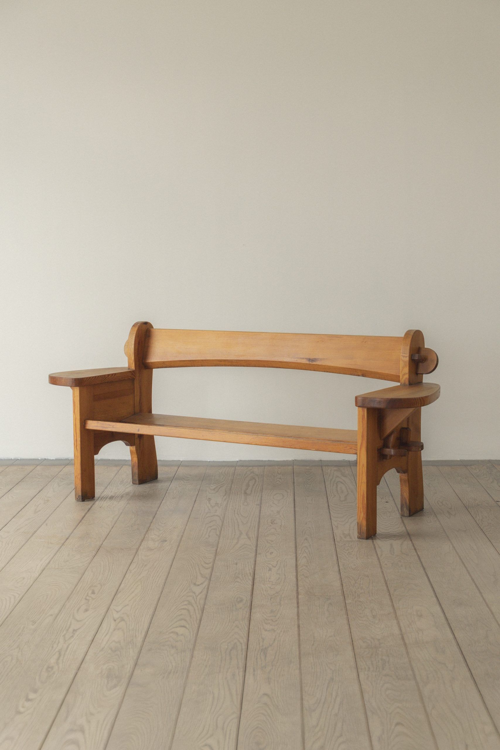 David Rosén, solid pine, bench