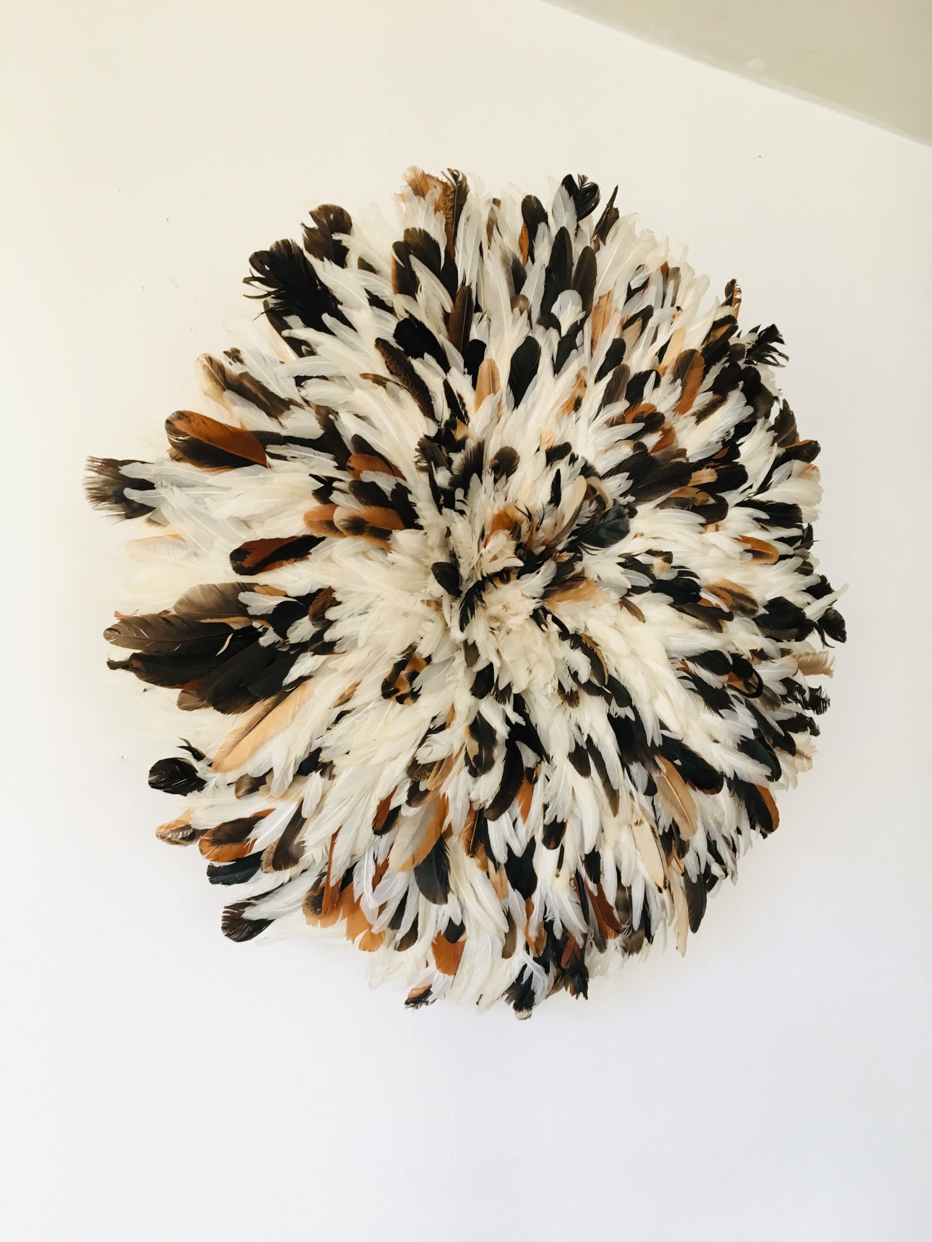 Juju Hat white speckled 70 cm