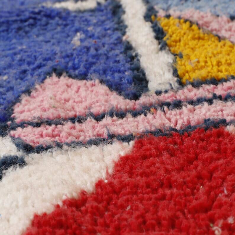 Tapis beni ouraine tissè main traditionnelle taille 150 x 250 cm