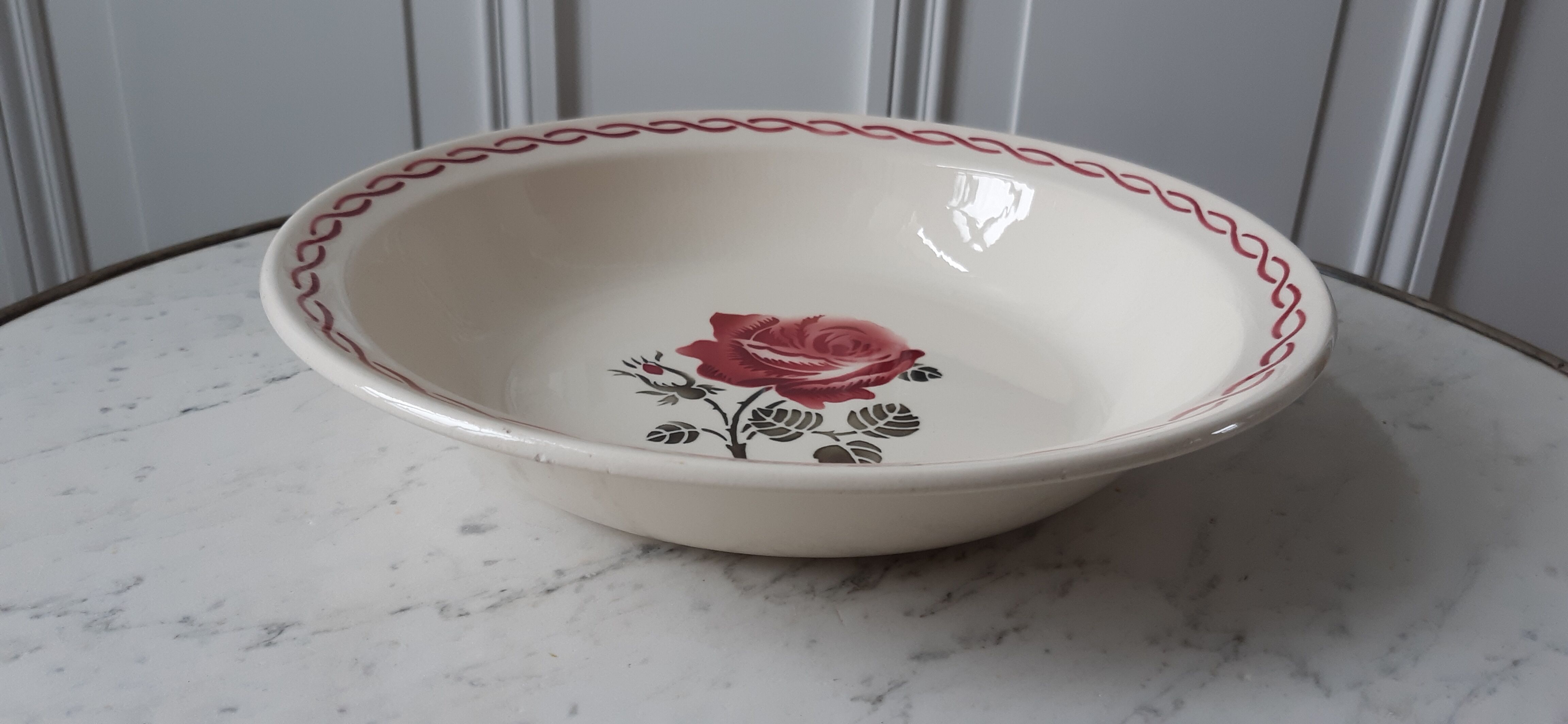 Hollow dish Badonviller years 30-40