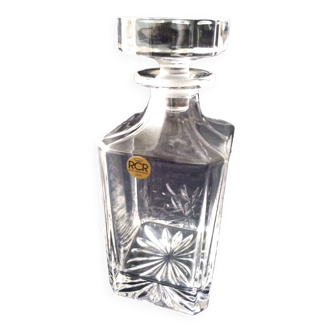 RCR Plain Crystal Whiskey Decanter