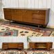1970s English enfilade in mahogany