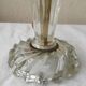 Pied de lampe en verre