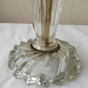 Pied de lampe en verre