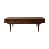 Scandinavian design wooden bass row, 1970