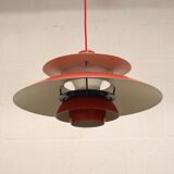 The genuine Danish item - PH5 pendant - original red colour - Louis Poulsen -