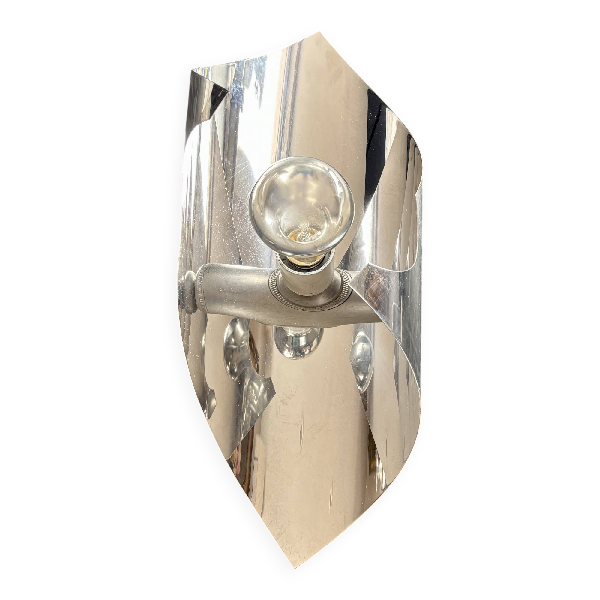 1970s Space Age style vintage wall light