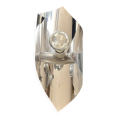 1970s Space Age style vintage wall light