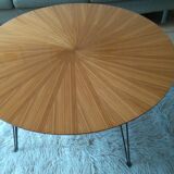 Round coffee table 60s/70s