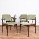 4 chaises d’appoint en teck danois