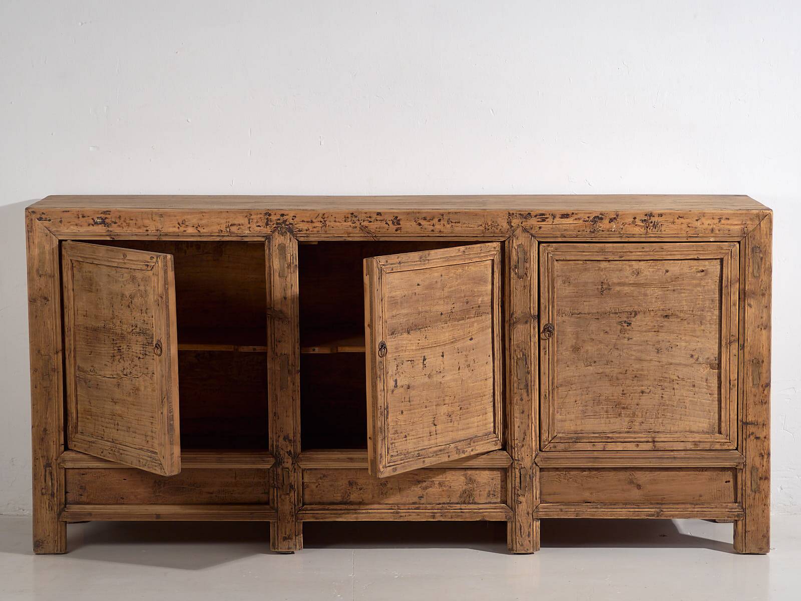 Large antique three-door sideboard (circa 1900) #48