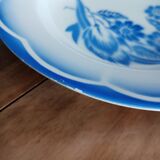 Set of 2 Sarreguemines soup plates, André