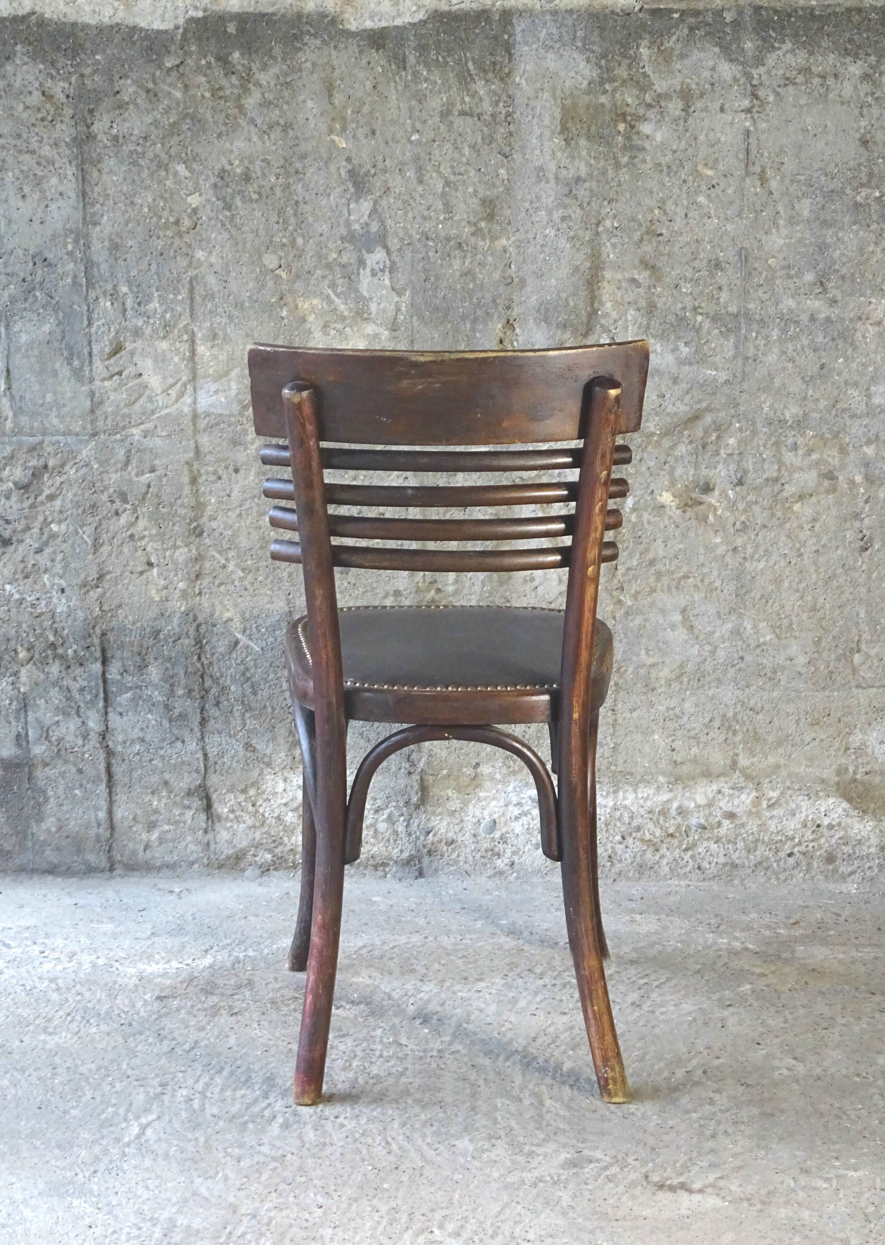 Fischel Bistrot chair out of catalogue, circa 1935