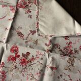 Set of 6 mismatched floral and bird napkins