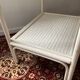 Vintage rattan bedside table from the 70s and 80s