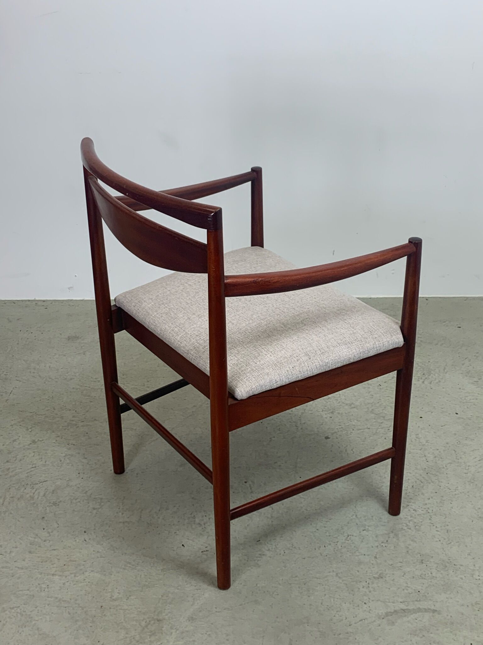 Mahogany Arm Chair by Tom Robertson 1960s