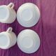 Vintage bistro cups