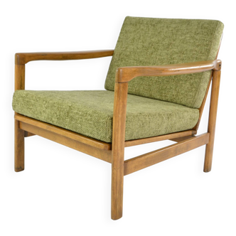 Fauteuil BZ chiné olive