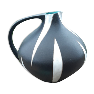 Ceramic vase "Mont Blanc" by Kurt Tschörner for Ruscha 70s