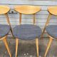 (Lot) 4 chaises Baumann Fontania (restaurées) 1960