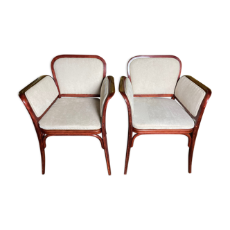 Pair of Thonet armchairs number 6285